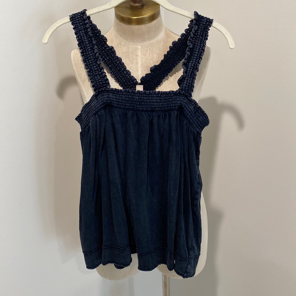Anthropologie Pilcro Black tank